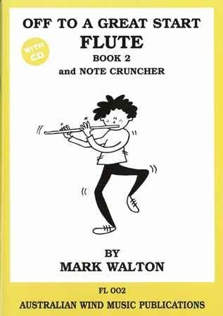 Off to a Great Start Flute Book 2/CD Mark Walton by